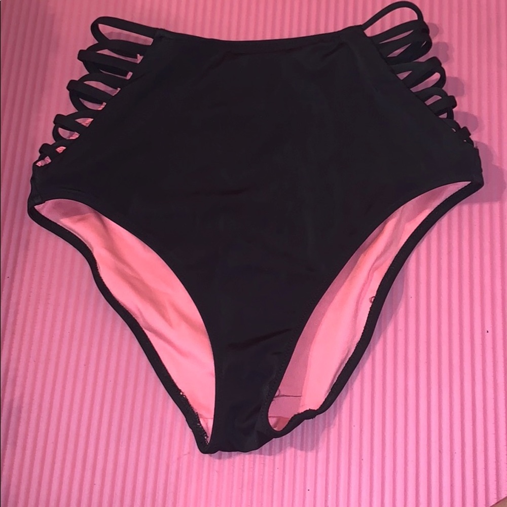 Pink bikini bottom